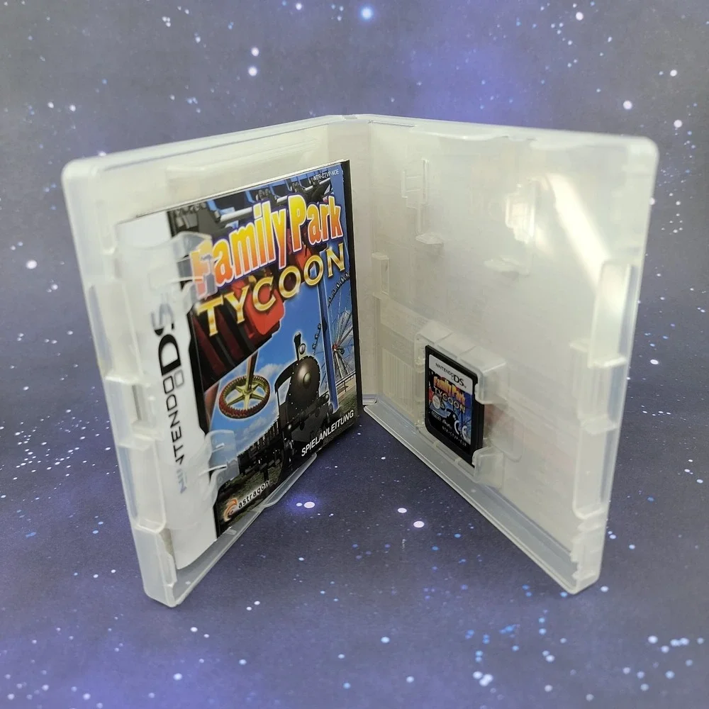 Family Park Tycoon (Nintendo DS) Germany Exclusive Release - Plays In English